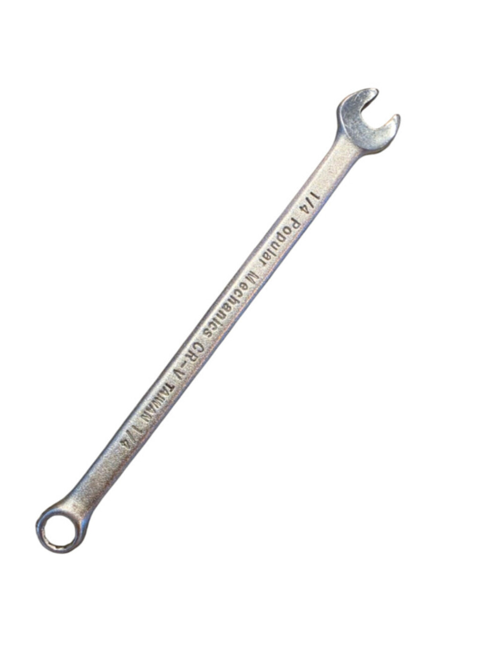 Vintage Popular Mechanics CR-V 1/4" Combination Wrench